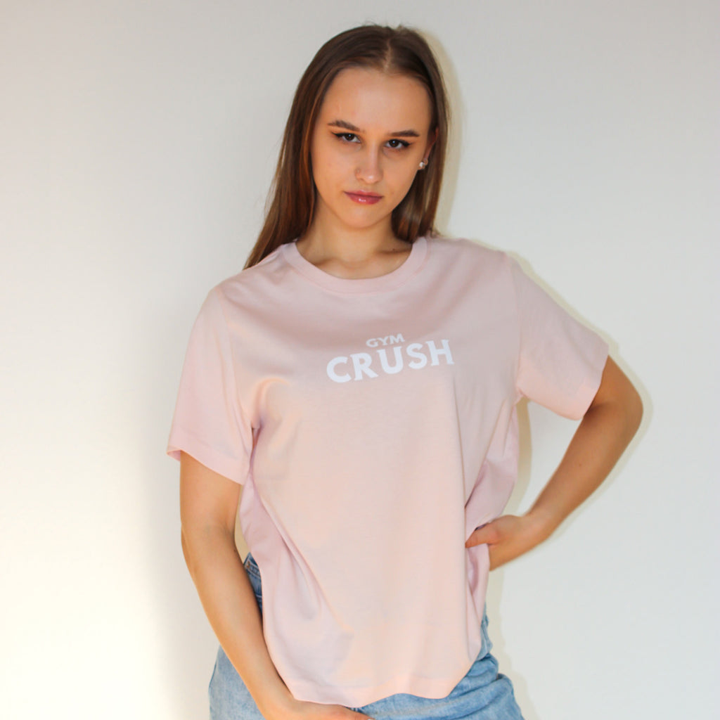 Koszulka damska różowa - Gym Crush