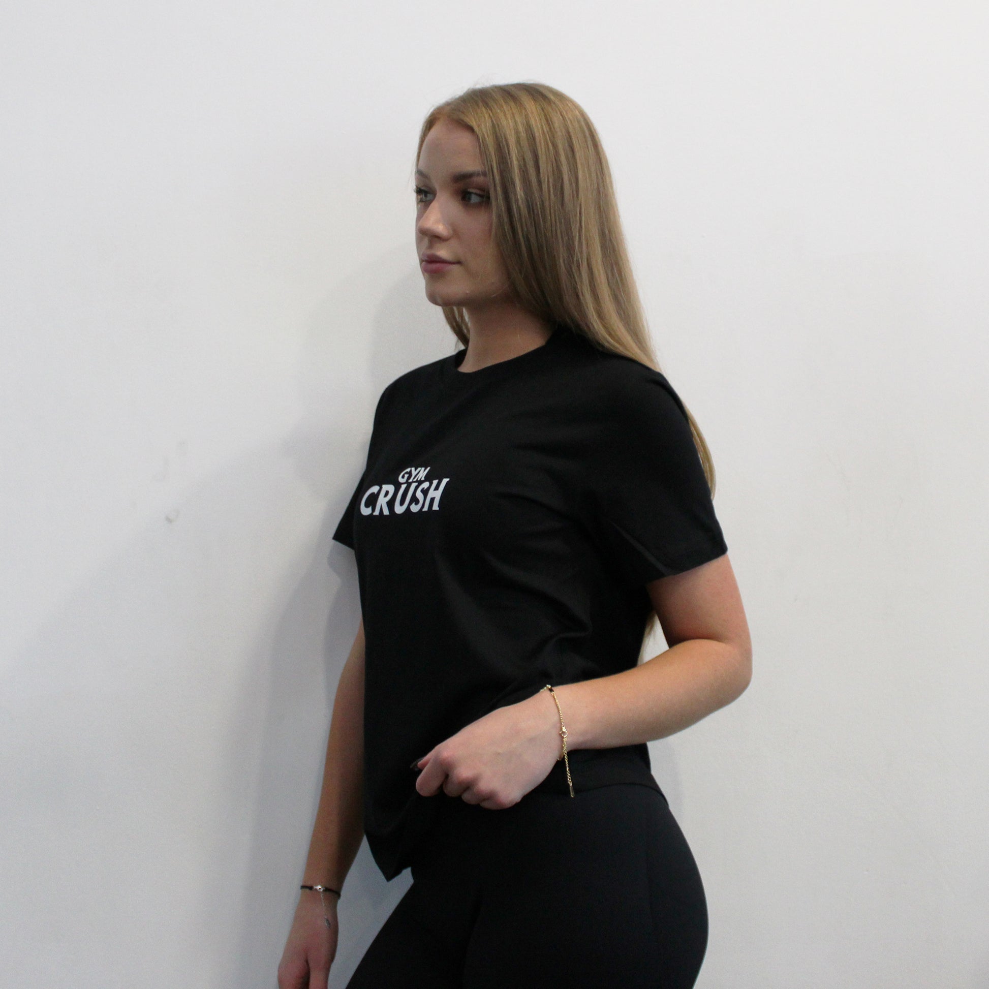 Koszulka damska czarna - Gym Crush