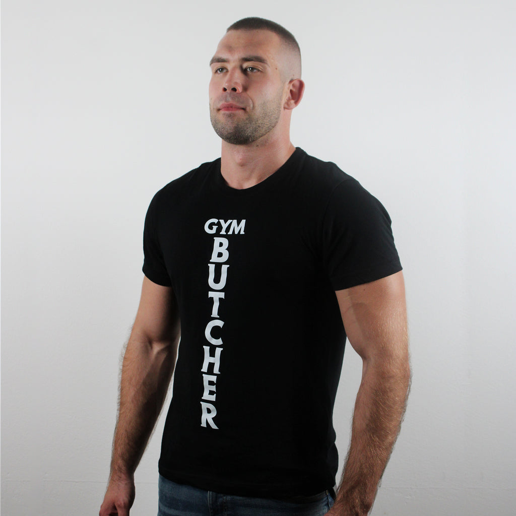 Koszulka męska czarna - Gym Butcher