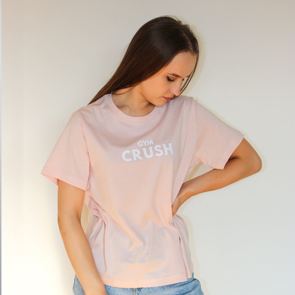Koszulka damska różowa - Gym Crush