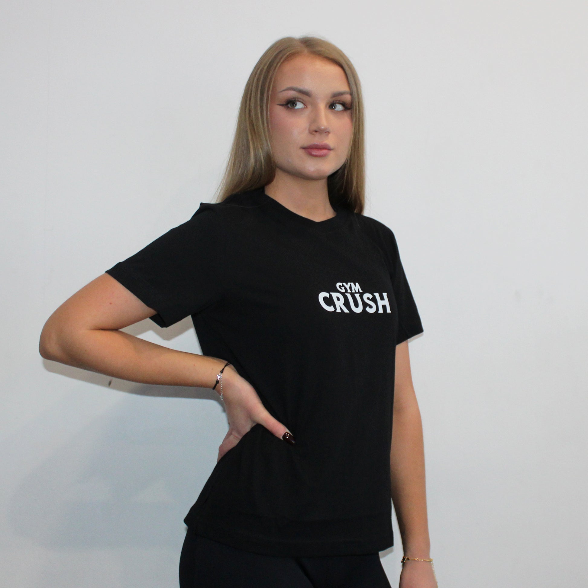 Koszulka damska czarna - Gym Crush
