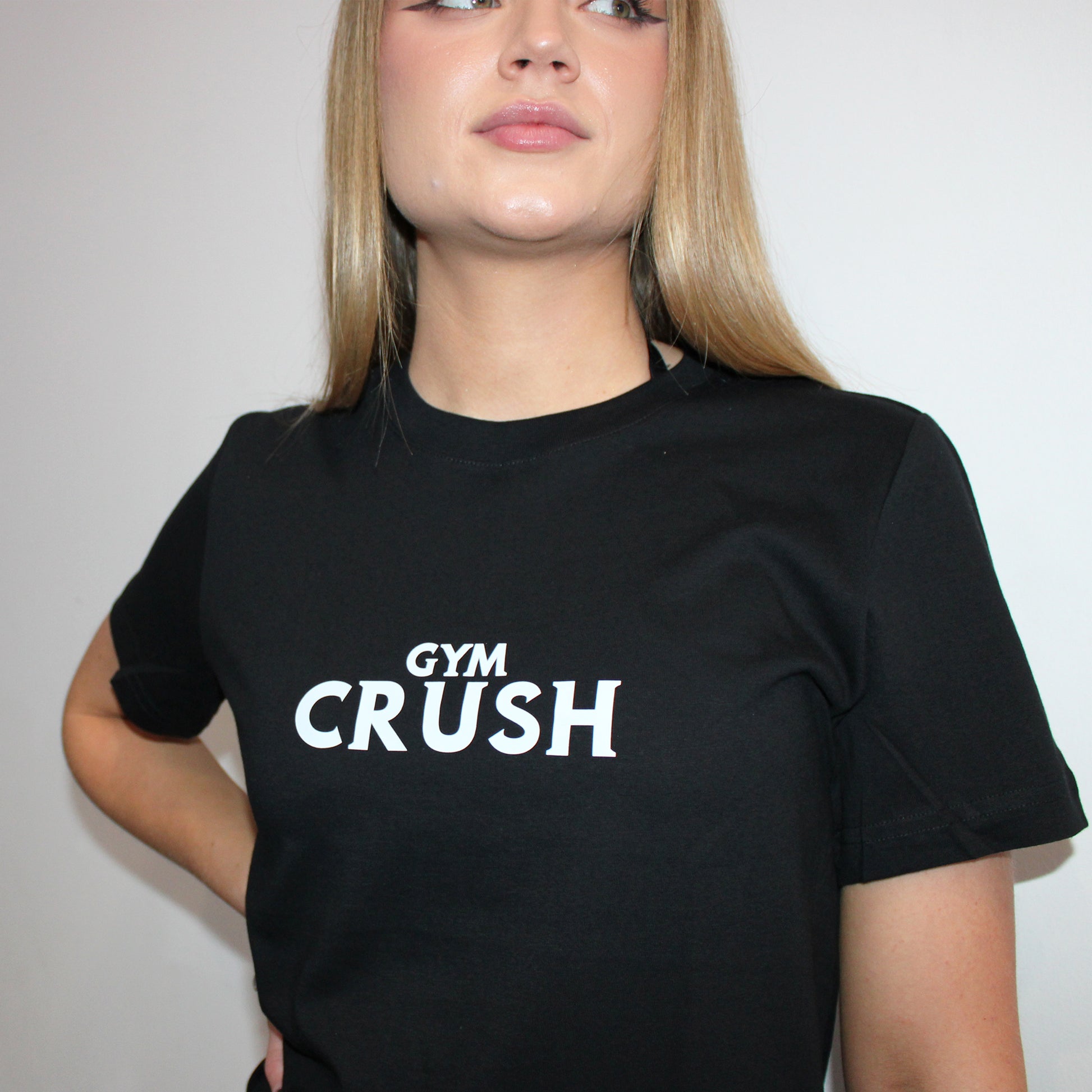 Koszulka damska czarna - Gym Crush