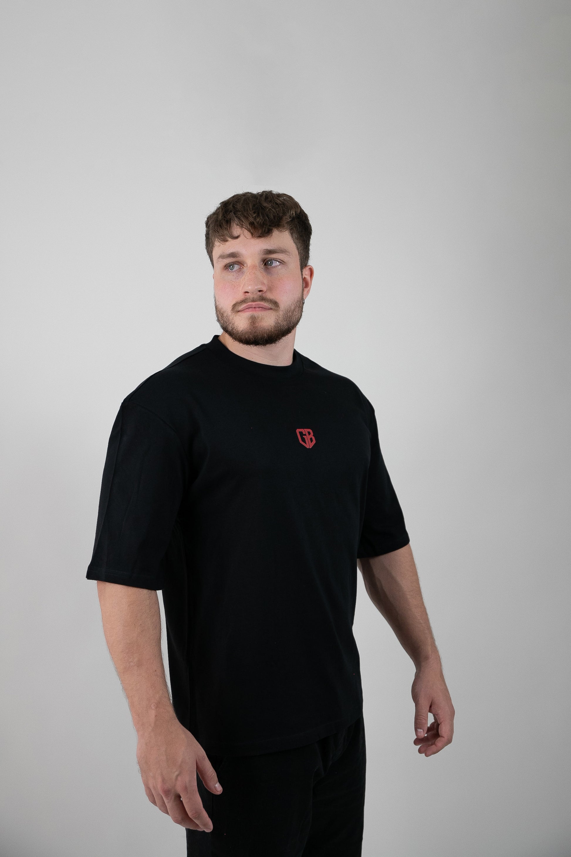 Koszulka męska huge oversize - Butcher Originals - Czarna