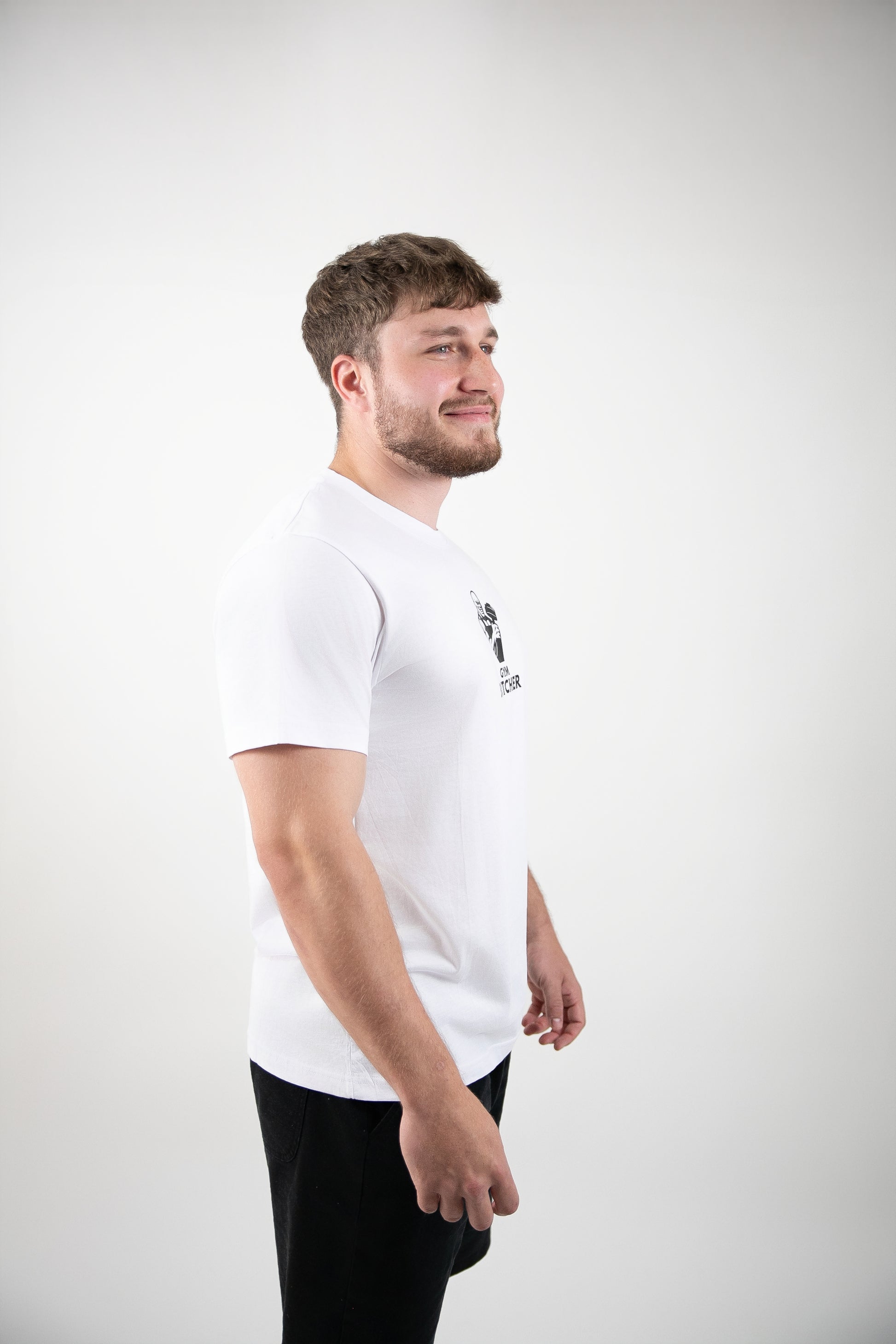Koszulka męska biała - Gym Butcher