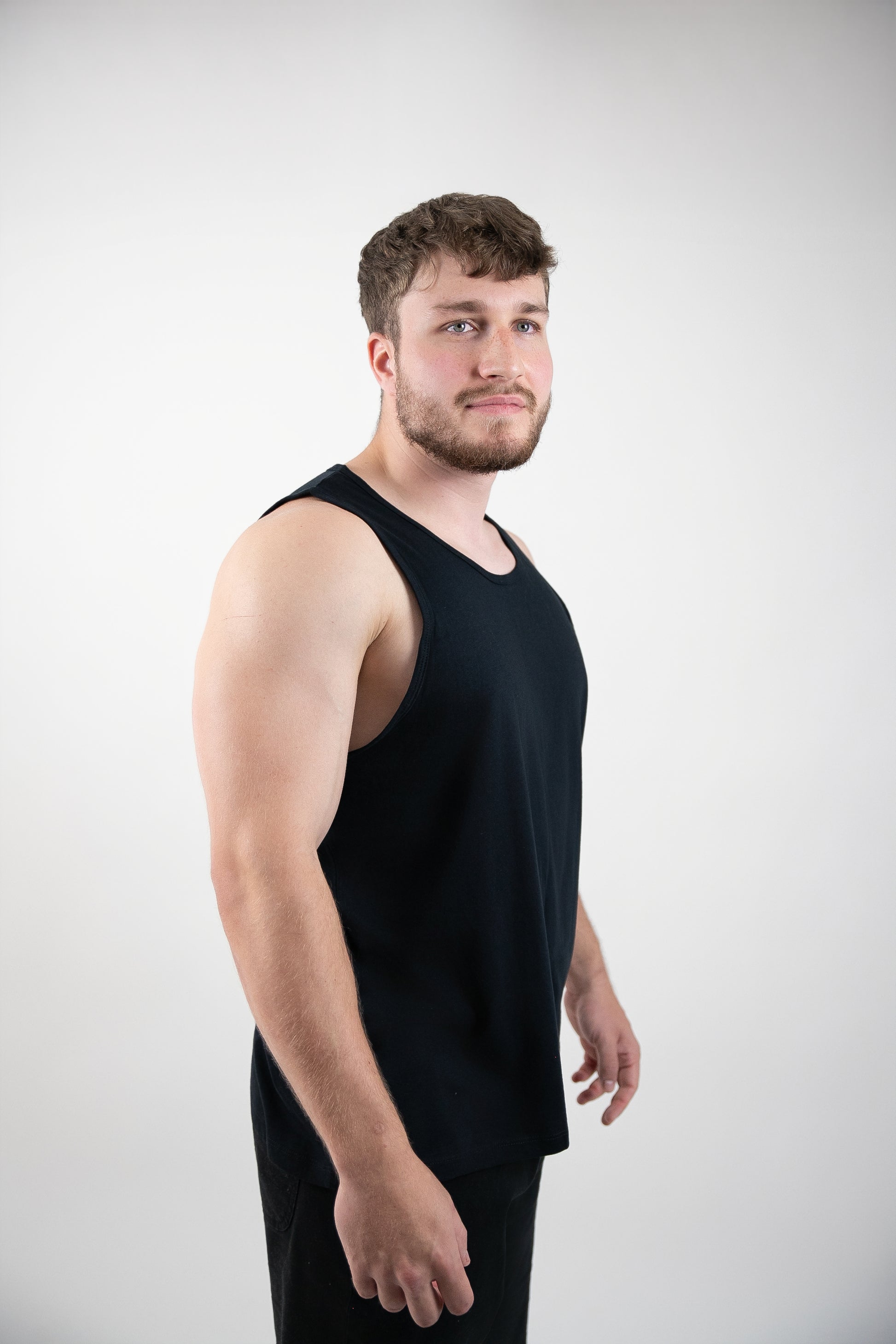 Tanktop czarny dla rzeźnika - Gym Butcher