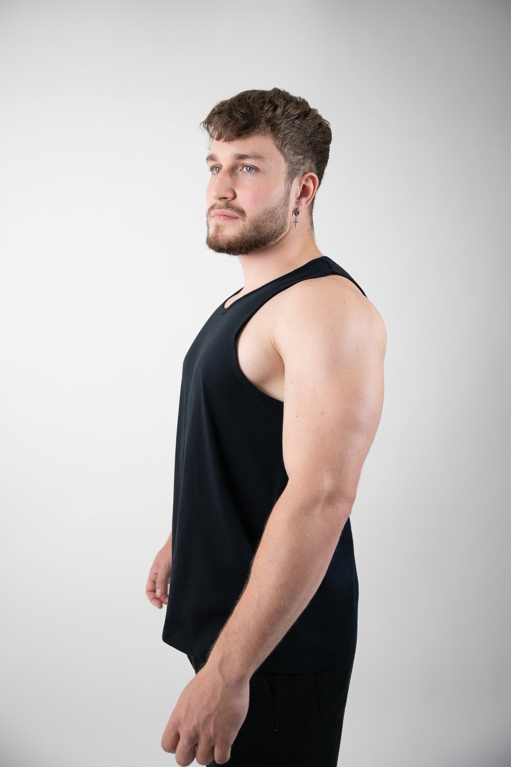Tanktop czarny dla rzeźnika - Gym Butcher