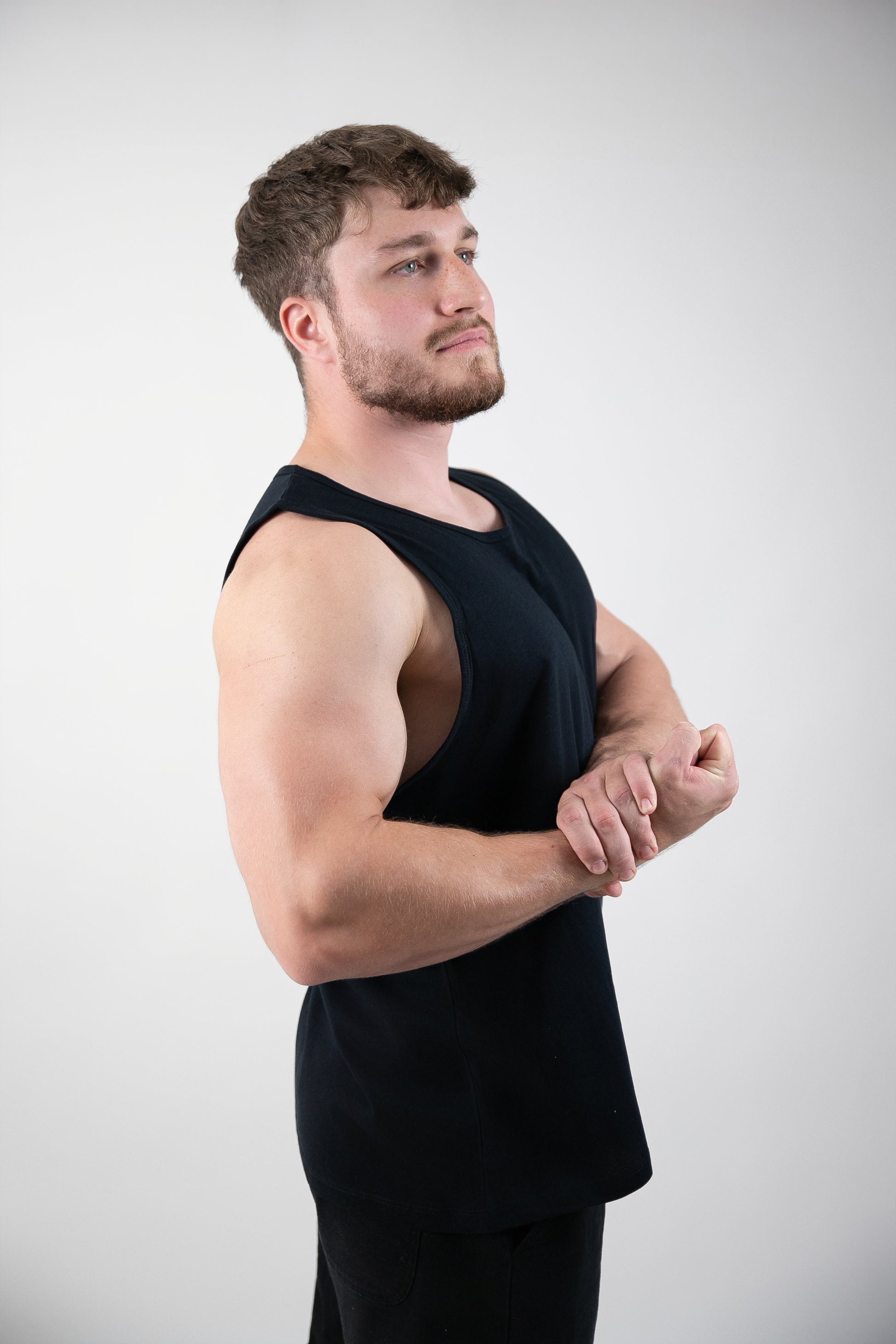 Tanktop czarny dla rzeźnika - Gym Butcher