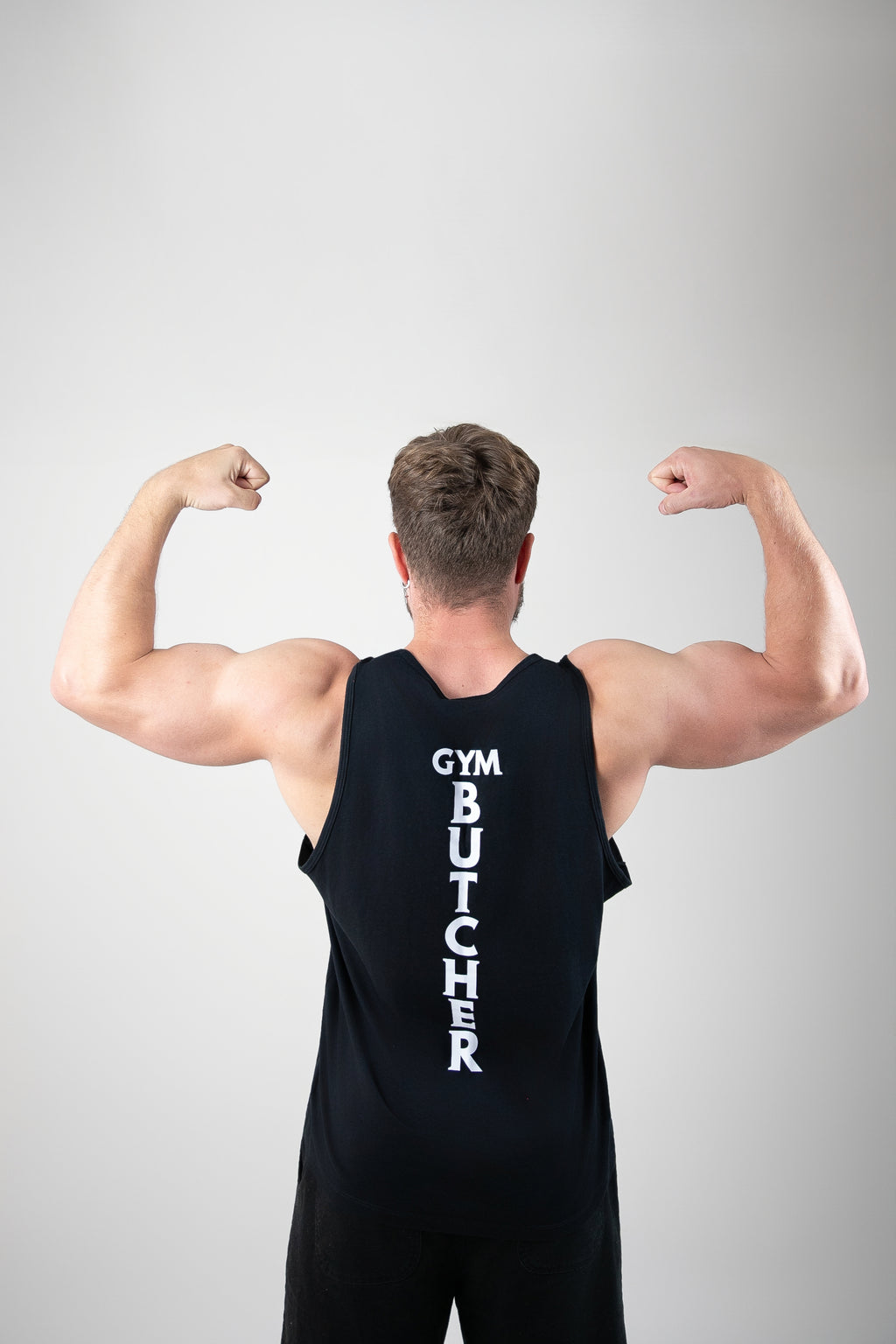 Tanktop czarny dla rzeźnika - Gym Butcher