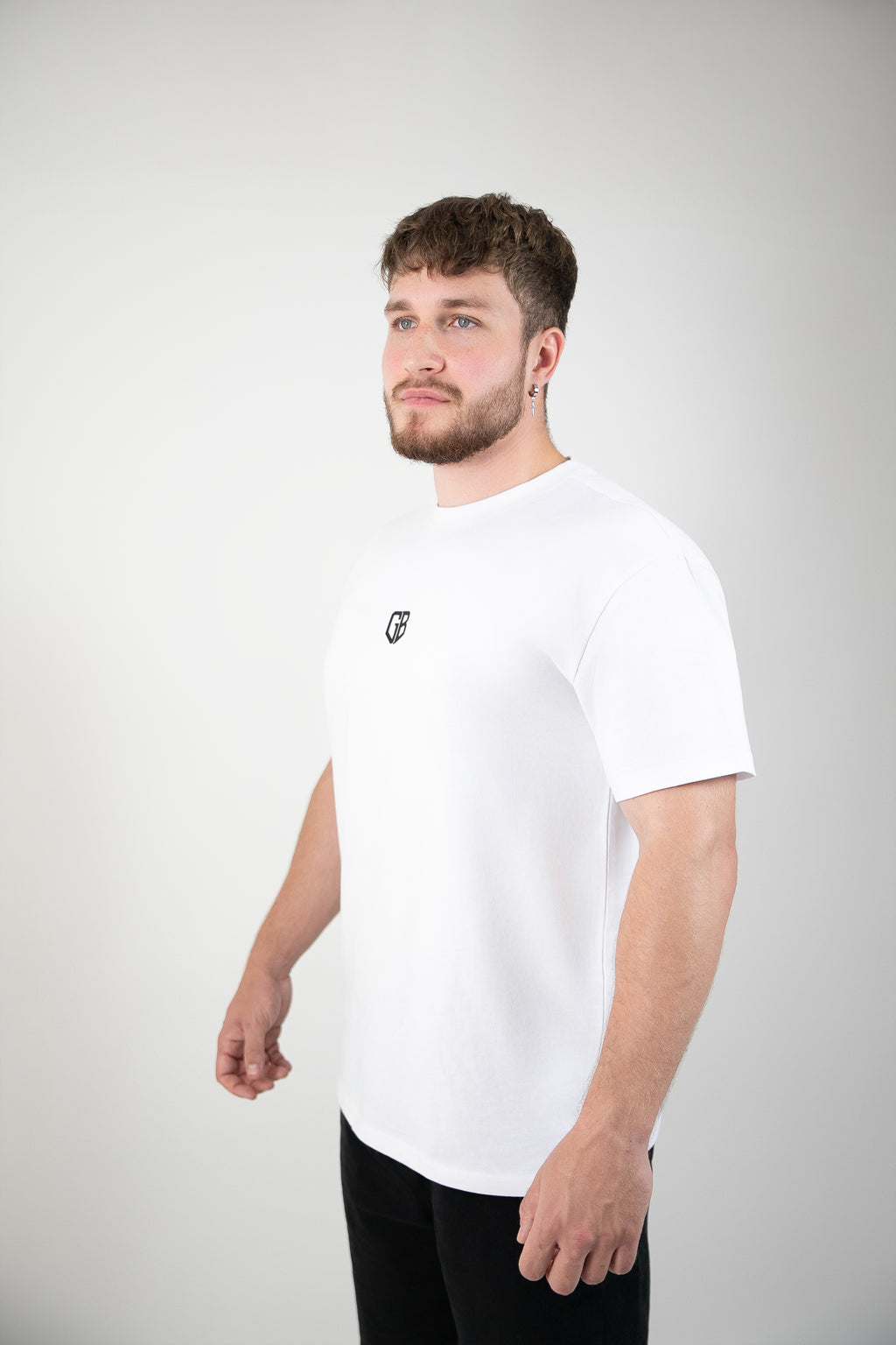 Koszulka męska oversize - Butcher Originals - Biała