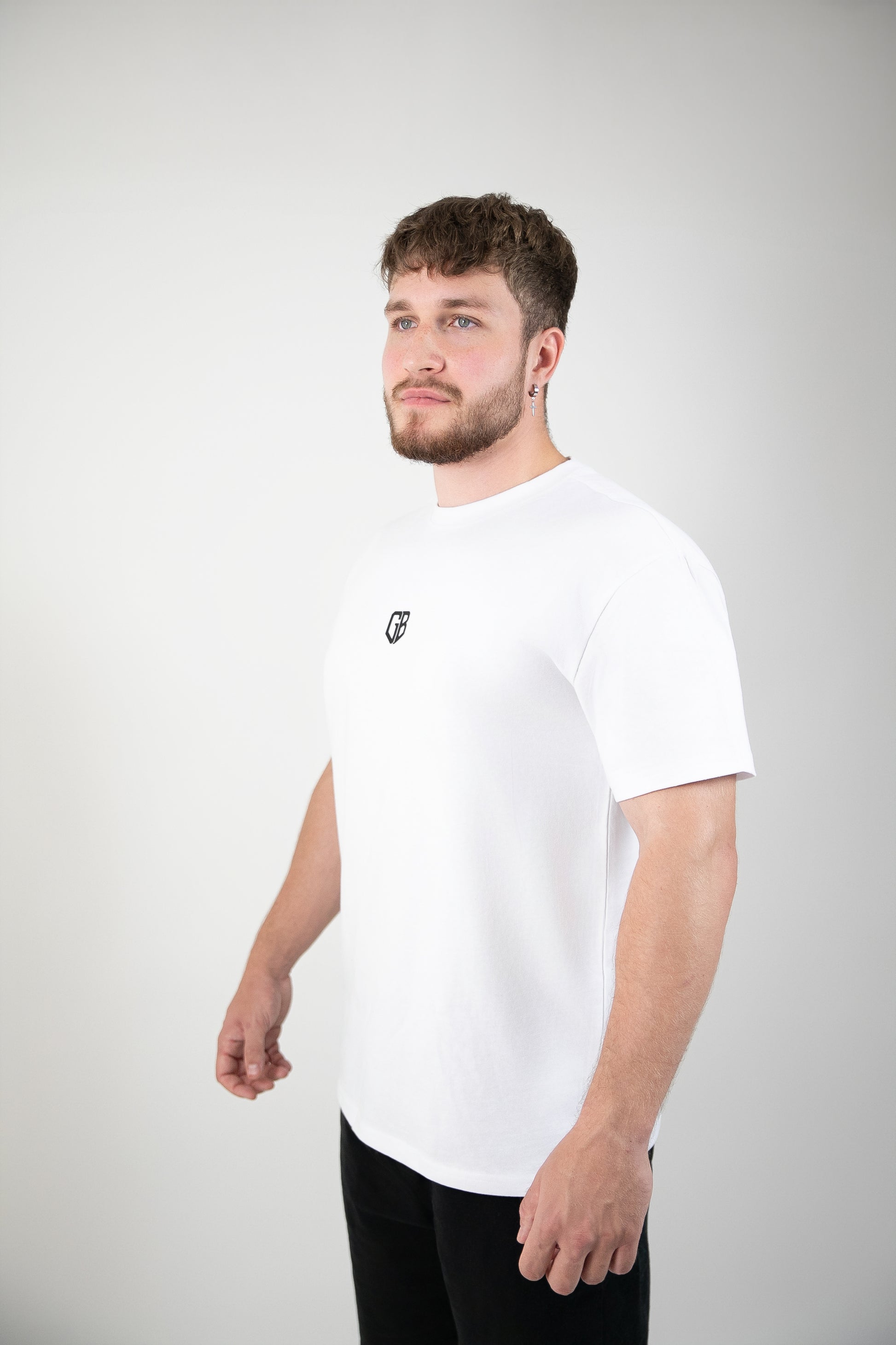 Koszulka męska oversize - Butcher Originals - Biała
