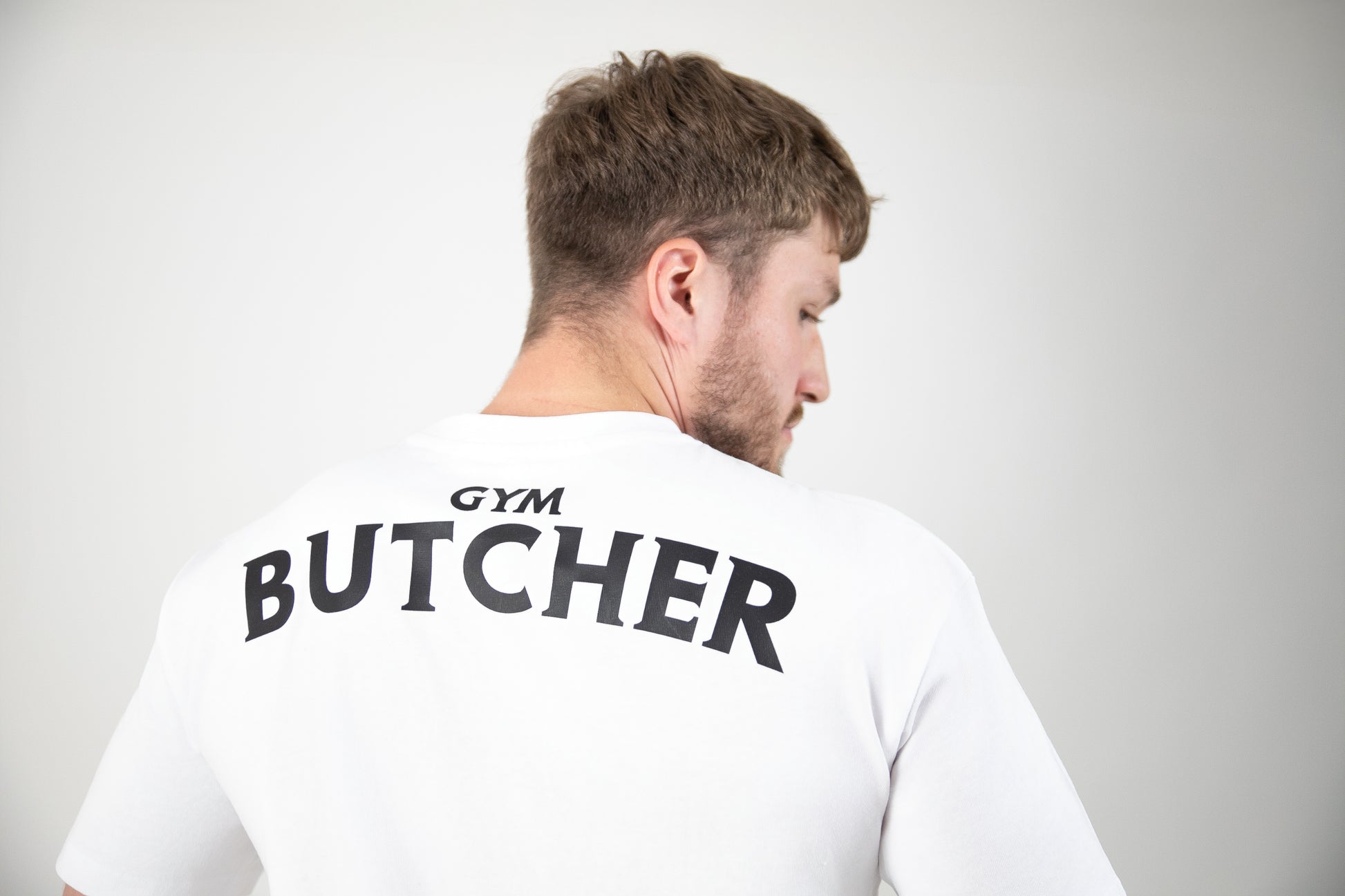 Koszulka męska oversize - Butcher Originals - Biała