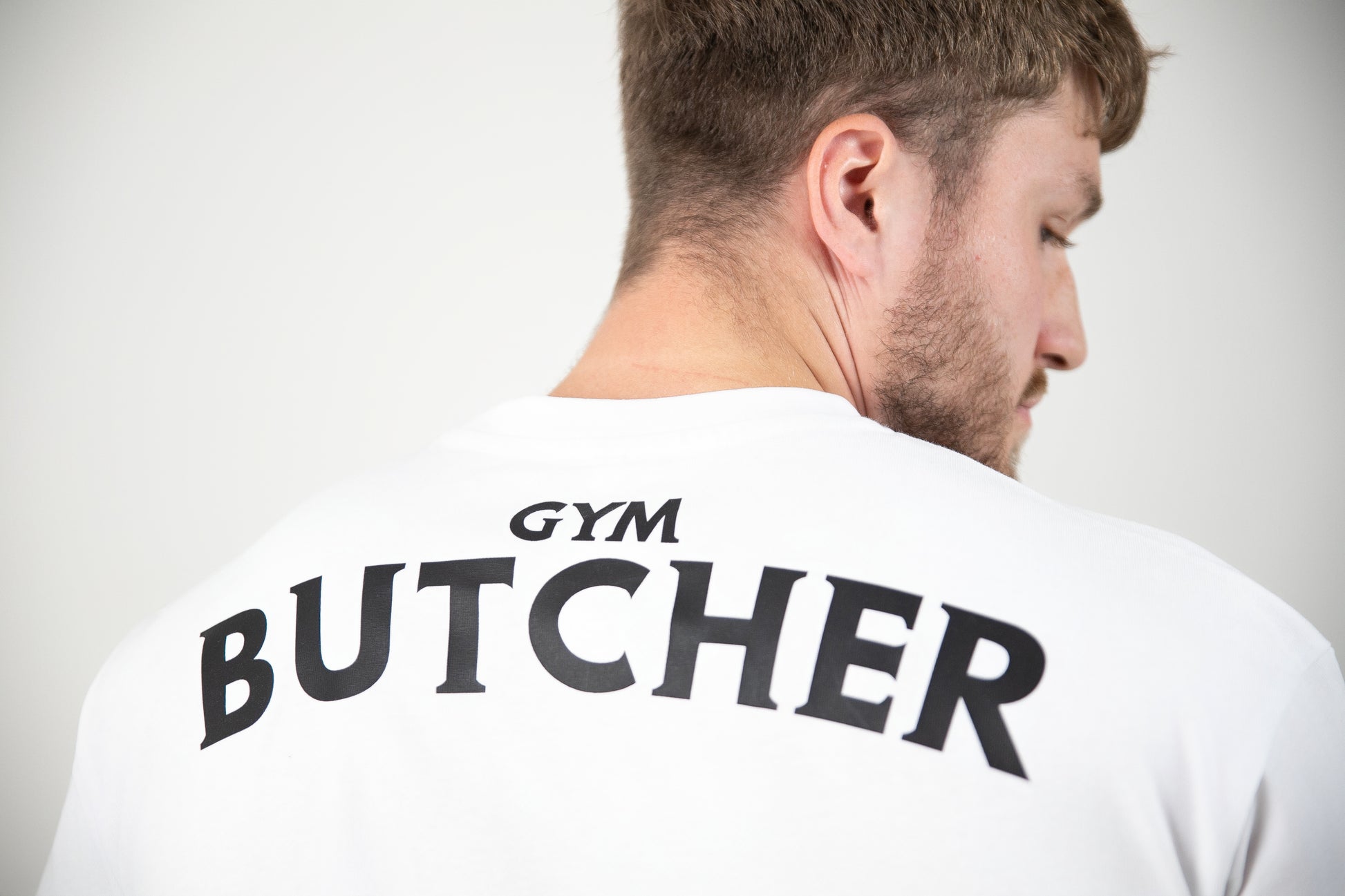 Koszulka męska oversize - Butcher Originals - Biała